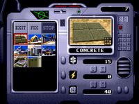 une photo d'Ã©cran de Dune II - Battle for Arrakis sur Sega Megadrive